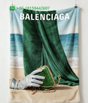 Balenciaga Throw Blankets